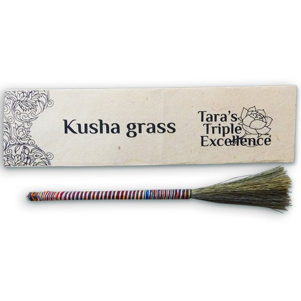 kusha grass cleansing offering