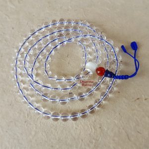pure crystal rosary mala 108 beads