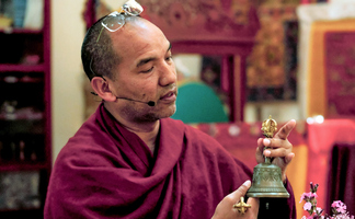 Lama Tenzin Sangpo explains symbolism of vajra and bell